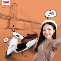 Xe Ga 50cc SYM Attila Sơn Bóng