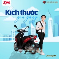 Xe Ga 50cc SYM Passing Sơn Bóng