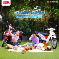 Xe Ga 50cc SYM Passing Sơn Bóng