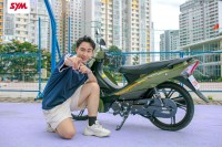 Xe Máy 50cc SYM Elegant 50 Vành Đúc