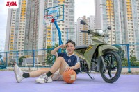 Xe Máy 50cc SYM Elegant 50 Vành Đúc