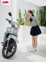 Xe Máy 50cc SYM Elegant 50 Vành Đúc