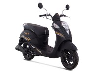 Xe Ga 50cc Elite SYM Đen Mờ/Đỏ Mận