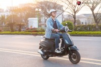 Xe ga 50cc Scooter Victoria Việt Nhật Đèn Tròn