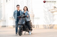 Xe ga 50cc Scooter Victoria Đèn Tròn
