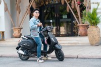 Xe ga 50cc Scooter Victoria Việt Nhật Đèn Tròn