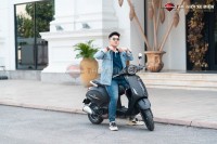 Xe ga 50cc Scooter Victoria Đèn Tròn