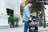 Xe ga 50cc Scooter Victoria Đèn Tròn