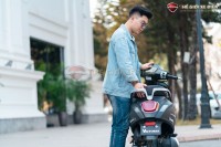 Xe ga 50cc Scooter Victoria Việt Nhật Đèn Tròn