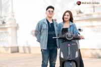 Xe ga 50cc Scooter Victoria Đèn Tròn