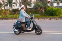 Xe ga 50cc Scooter Victoria Việt Nhật Đèn Tròn