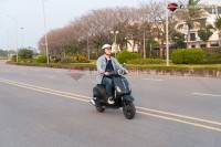 Xe ga 50cc Scooter Victoria Đèn Tròn