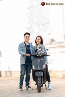 Xe ga 50cc Scooter Victoria Đèn Tròn