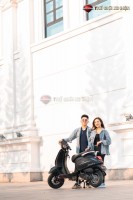 Xe ga 50cc Scooter Victoria Việt Nhật Đèn Tròn