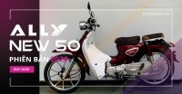 Xe Máy 50cc Cub New Ally Vành Đúc