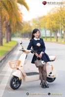 Xe Đạp Điện VC K1 Plus Phanh Đĩa Số Lùi