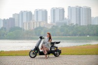 Xe Đạp Điện Tailg Hotgirl GR55| Bản Pin Đi 130Km