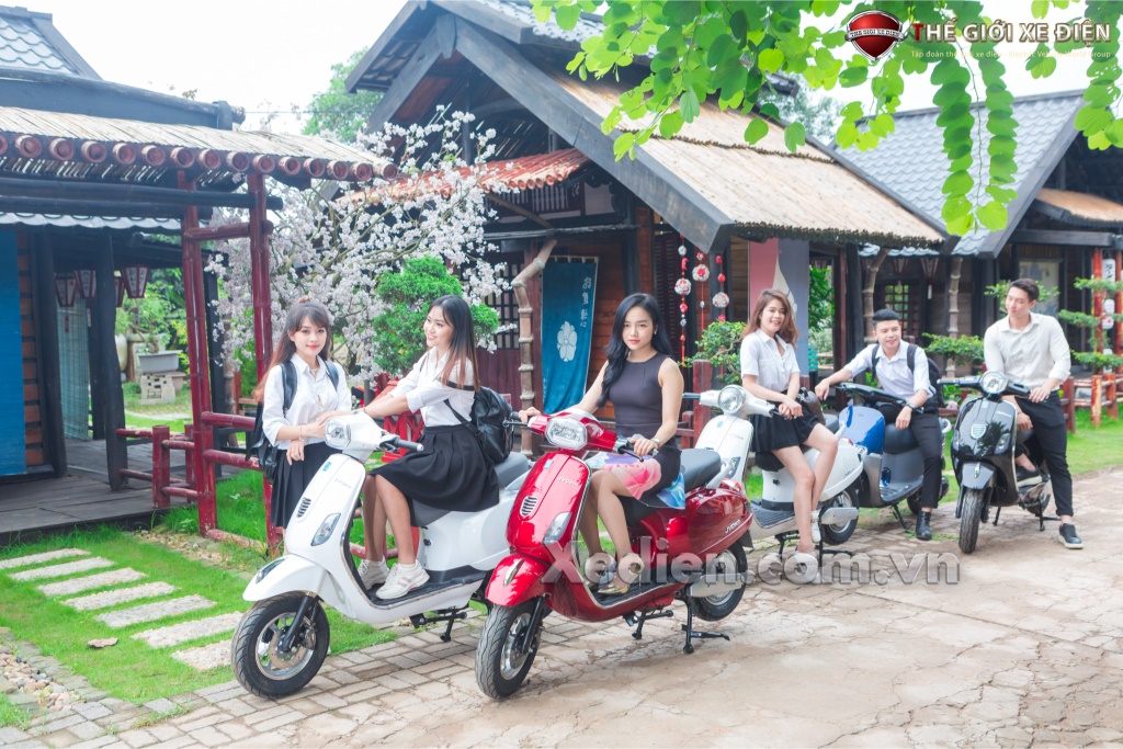 Xe điện JVC Vespas 2019