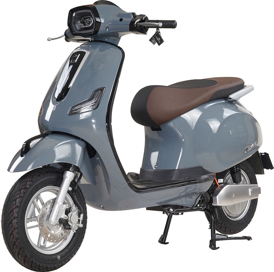 Xe Máy Điện Dibao Tesla Dio Đèn Vuông| Bản Pin Đi 130Km