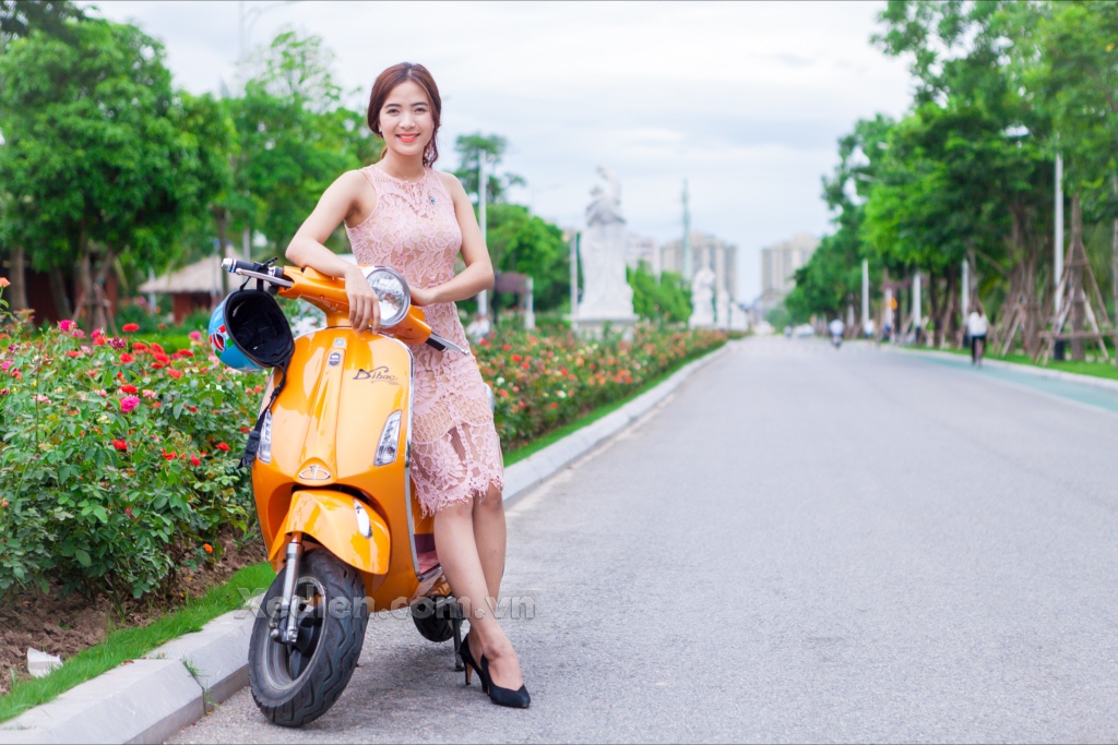 Xe điện Vespa Dibao 2017