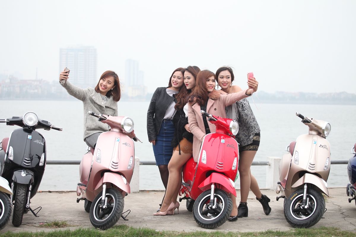 Xe điện Vespa Dibao 