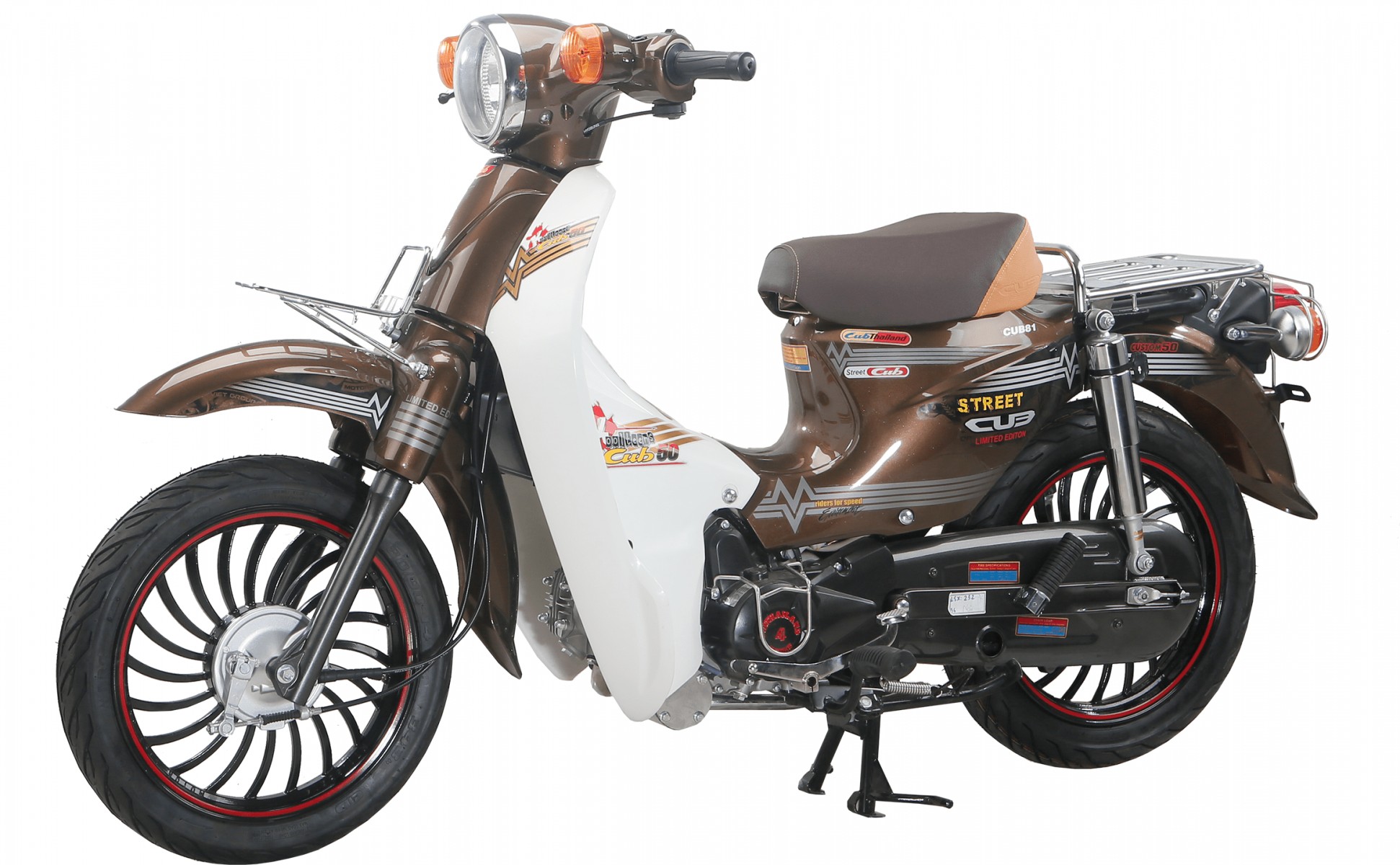 Xe Máy 50cc Cub Hyosung Vành Đúc Lốp To