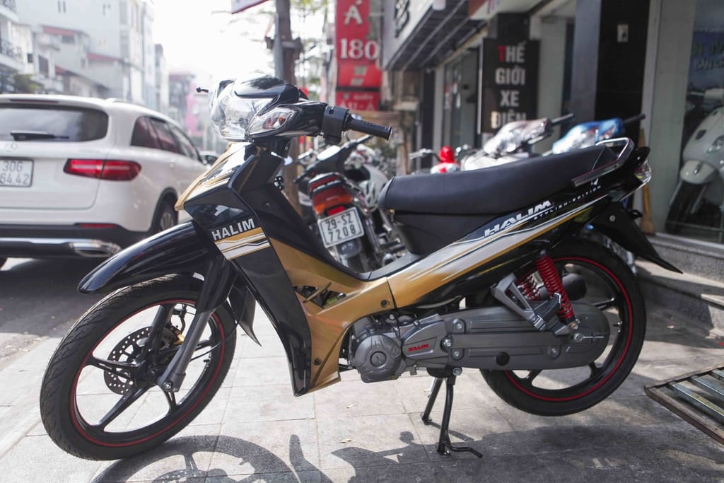 xe máy 50cc sirius halim vành đúc