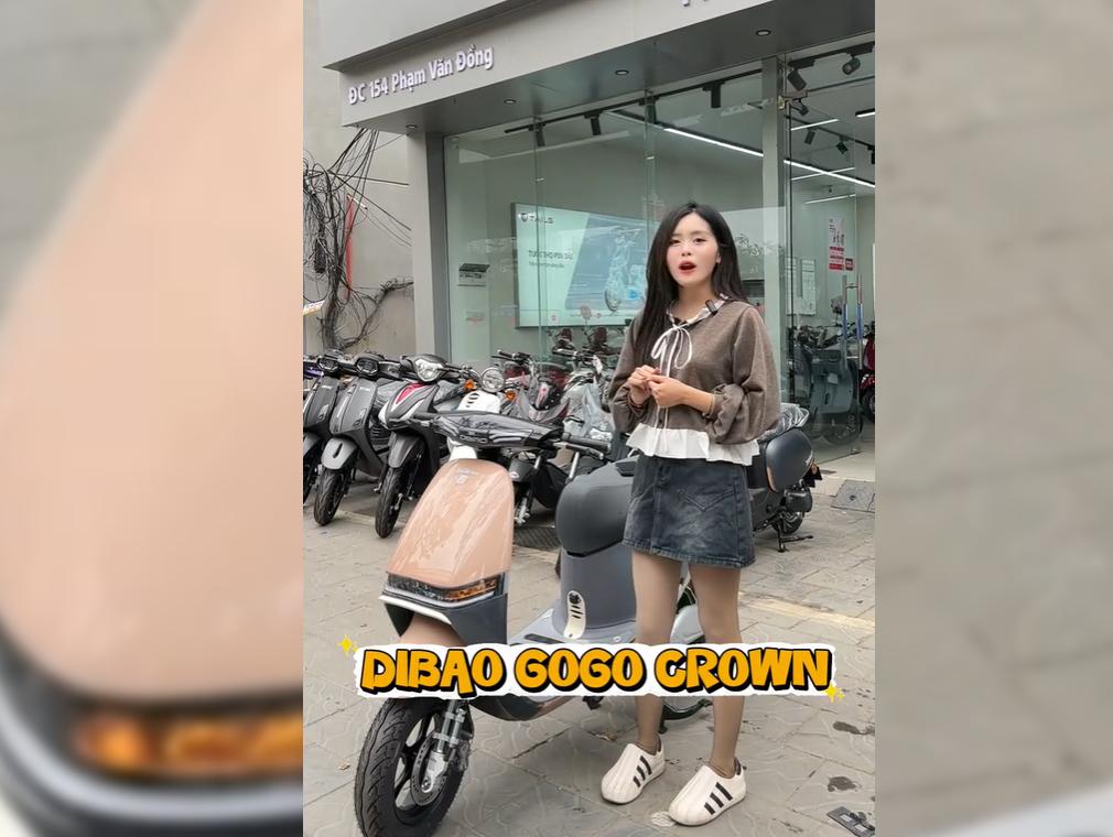 Review xe máy điện Dibao Gogo Crown – mẫu xe điện cực HOT 2026