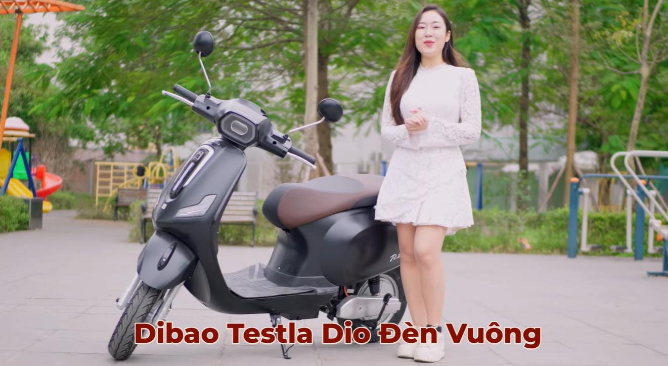 Review xe máy điện Dibao Tesla Dio đèn vuông 2026