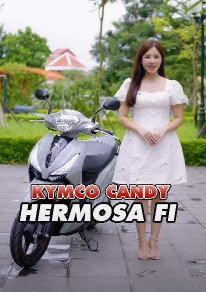 Xe Ga 50cc Kymco Candy Hermosa FI Phun Xăng Điện Tử