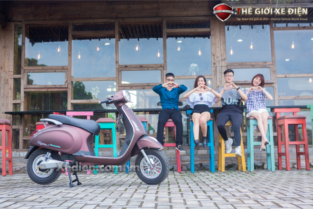 XE ĐIỆN VESPA NIOSHIMA HOÀN HẢO CỰC ĐẸP | THẾ GIỚI XE ĐIỆN