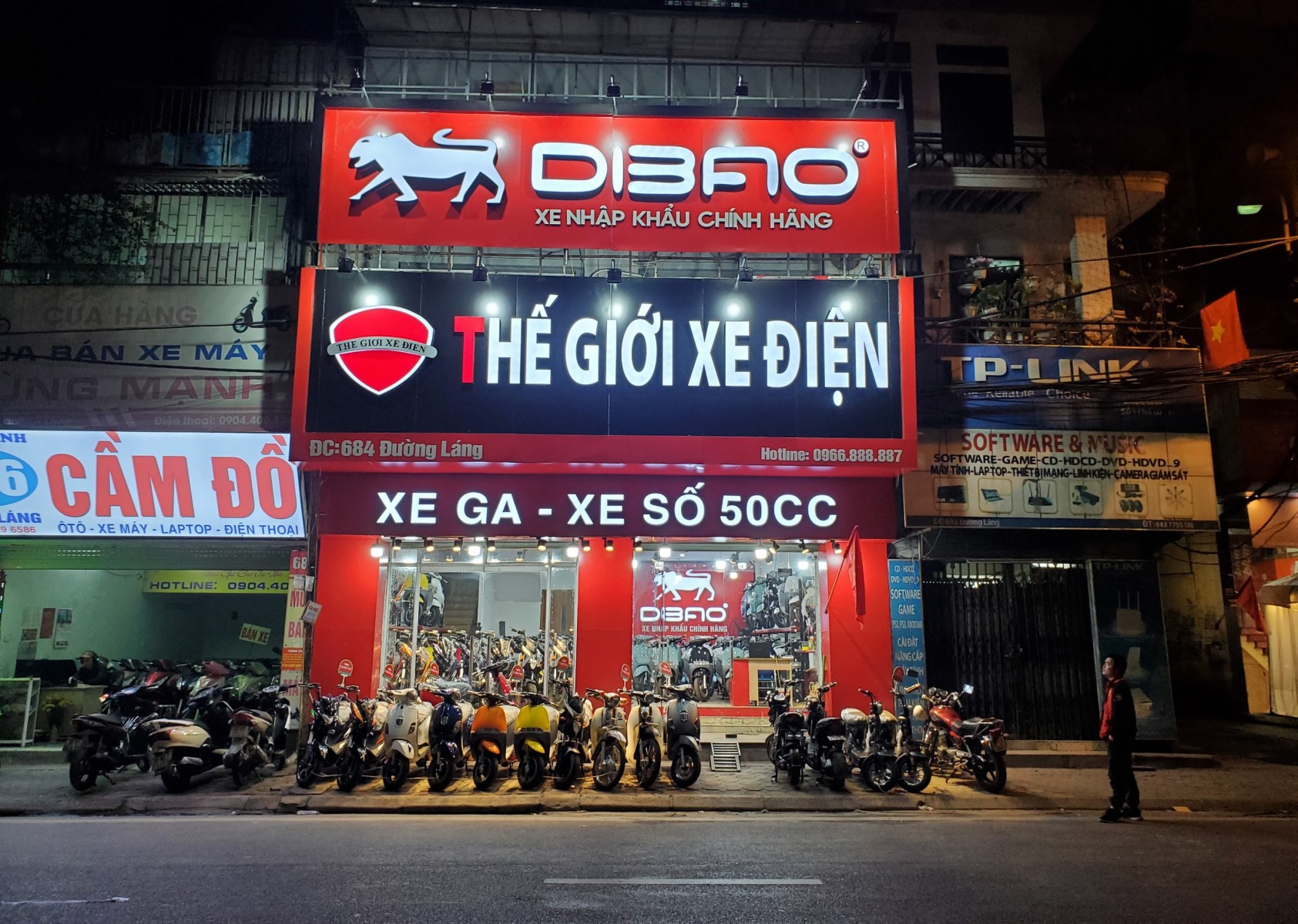 địa chỉ bán xe ga 50cc chính hãng chất lượng