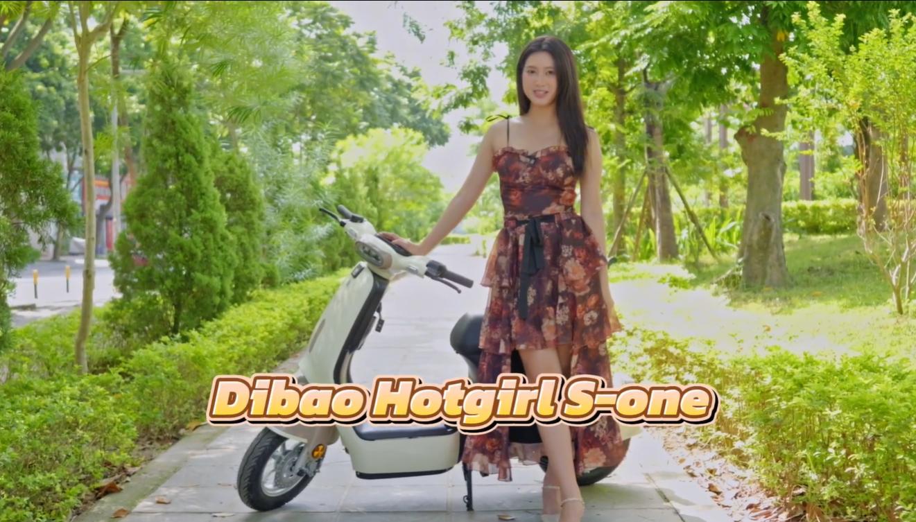 Xe Đạp Điện Dibao S-One Dòng Xe Hotgirl Có Cốp Mới 2025