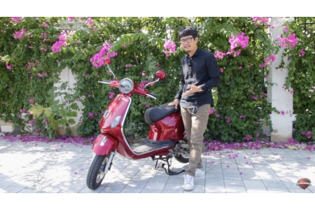 Xe Ga 50cc Vespa Dibao Pansy X - Nữ Hoàng Xe Tay Ga 50 Phân Khối 2020
