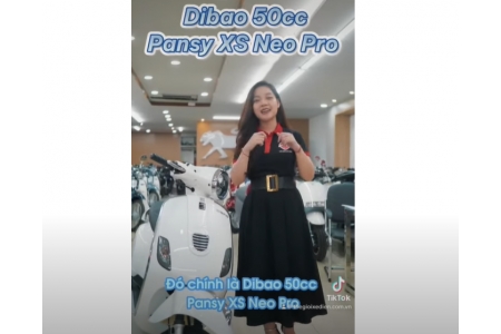 Dibao Pansy XS 50cc Mẫu Xe Không Cần Bằng Lái