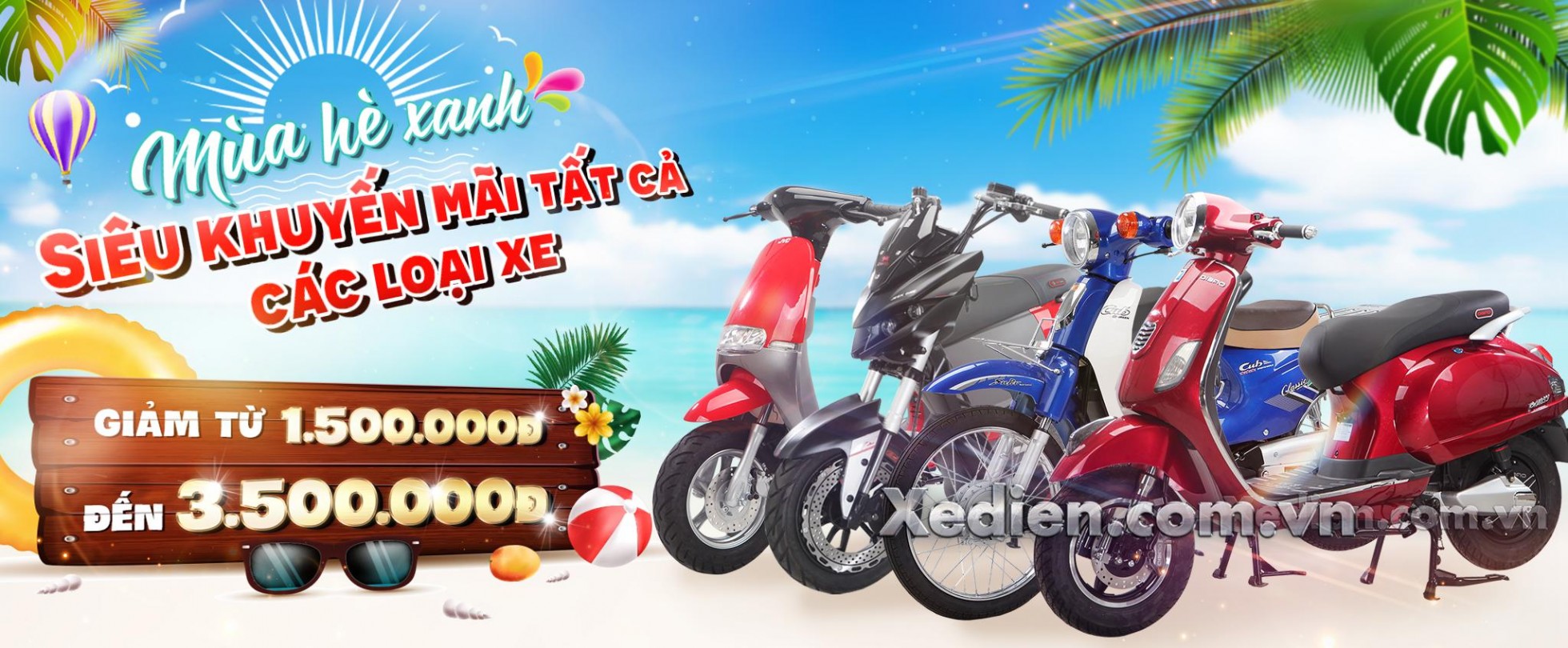 siêu khuyến mãi thế giới xe điện