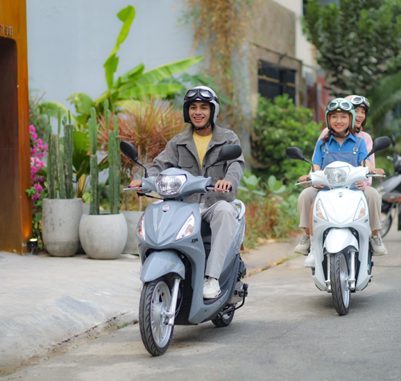 XE GA 50CC SYM SHARK Thiết Kế Cá Tính