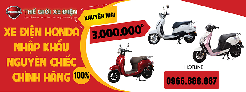 xe máy điện honda khuyến mãi lớn