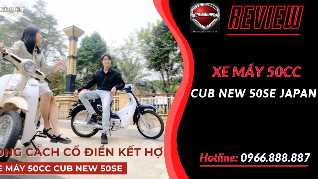 Xe Máy 50cc Cub New 50SE 2023 - Chất Lượng Đến Từ Thương Hiệu Nhật