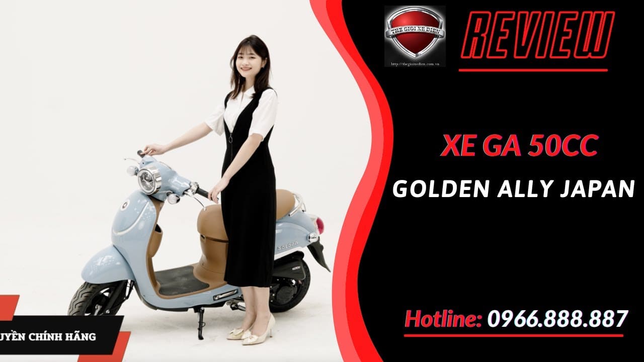 Xe Ga 50cc Golden Ally Japan 2023 Chất Lượng Đến Từ Thương Hiệu Nhật