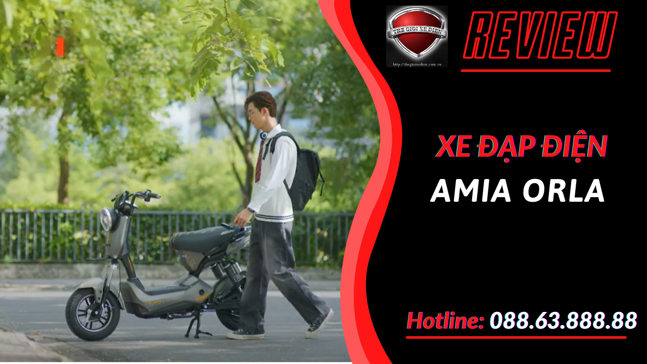 Xe Đạp Điện 133 Amia Orla Thế Hệ Mới (100km/ 1 Lần Sạc) Life Style