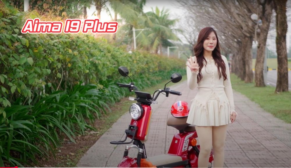 Xe Đạp ĐIện Aima i9 Plus Nhỏ Gọn Tiện Lợi Cho Học Sinh