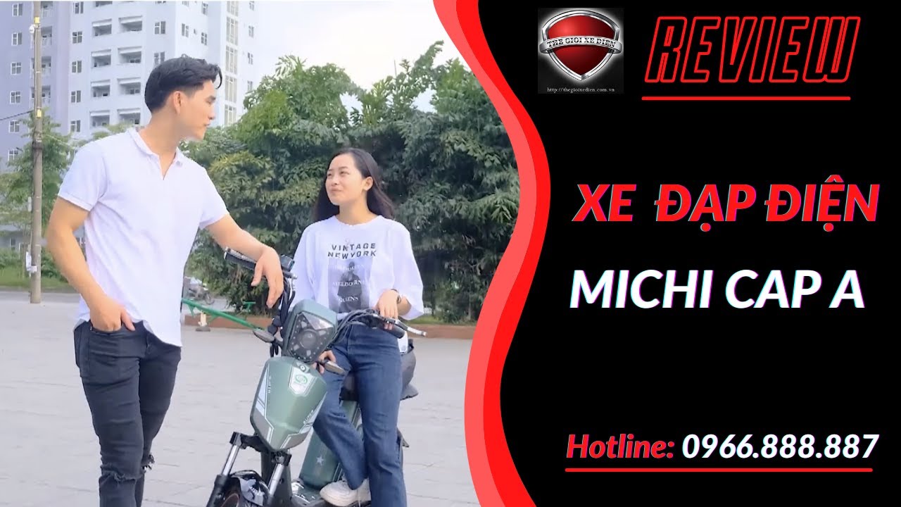 Xe Đạp Điện MiChi CAP A: Phong Cách Thể Thao Nổi Bật Cho Học Sinh | Thế Giới Xe Điện