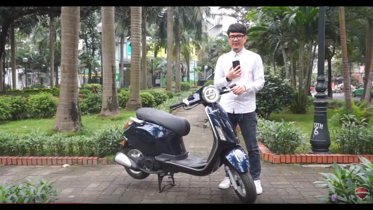 Xe Ga 50cc Nioshima Plus 2020 Kiểu Dáng Vespa, Gía Rẻ, Không Cần Bằng Lái | Xedien.com.vn