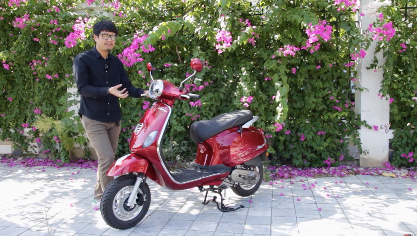 Xe Ga 50cc Vespa Dibao Pansy X - Nữ Hoàng Xe Tay Ga 50 Phân Khối 2020