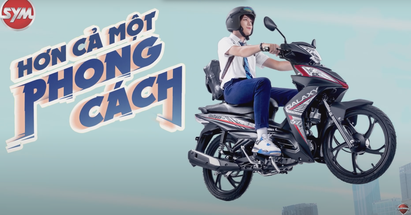 Xe Máy 50cc SYM Galaxy Cao Cấp - Thoả Sức Đam Mê Tốc Độ