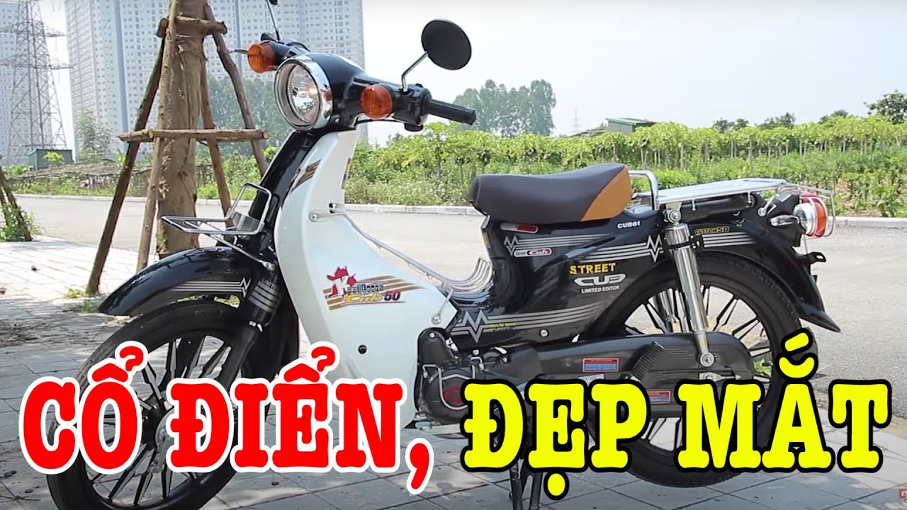 Đánh Giá Xe Cub 50cc Japan Vành Đúc Cực Đẹp Không Cần Bằng Lái