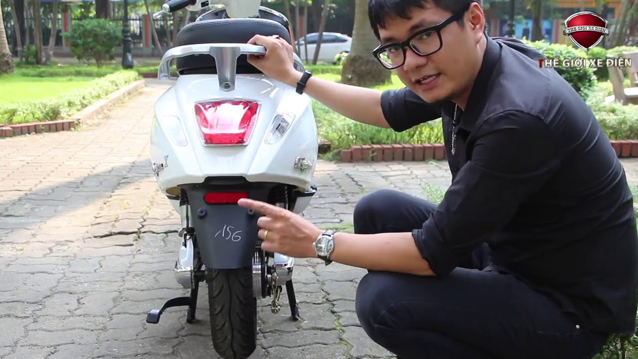 ĐÁNH GIÁ XE ĐIỆN VESPA NIOSHIMA SIÊU ĐẸP, SIÊU SANG CHẢNH | XEDIEN.COM.VN