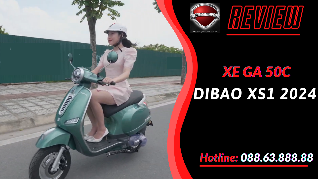 Xe Ga 50cc Pansy XS1 Đời Mới Nhất 2024 Cải Tiến Ngoại Hình Và Động Cơ