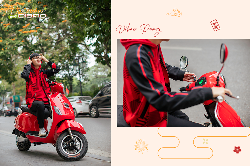 xe máy điện Vespas Dibao Pansy S